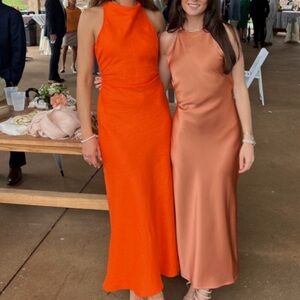 Reformation Cassette Linen Dress